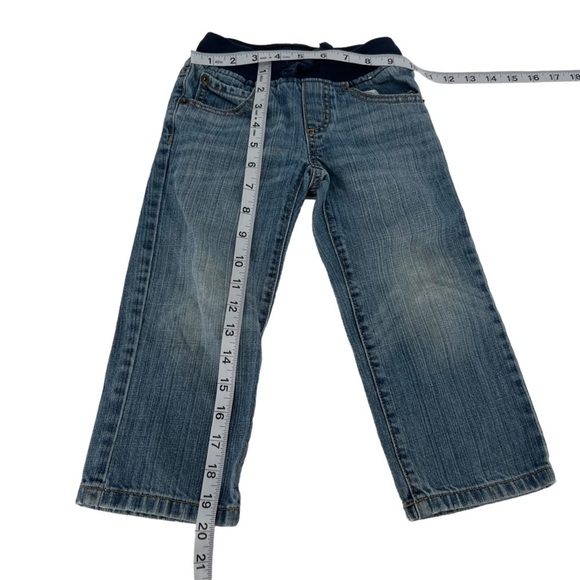 Gymboree Straight Leg Elastic Waistband Jeans Size 3T Kids - Picture 4 of 4